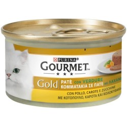 Gourmet Gold - PatÃ¨ con Pollo Carote e Zucchine 85g