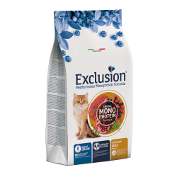 Exclusion Cat Mediterraneo Adult Sterilised con Manzo 1,5 kg