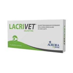 Aurora BioFarma Lacrivet Salviettine Monouso da 15 Pz