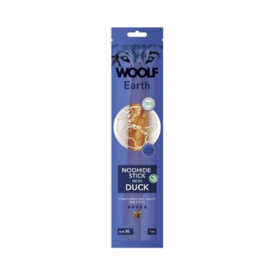 Woolf Snack Earth Noohide Stick XL con Anatra 85 gr
