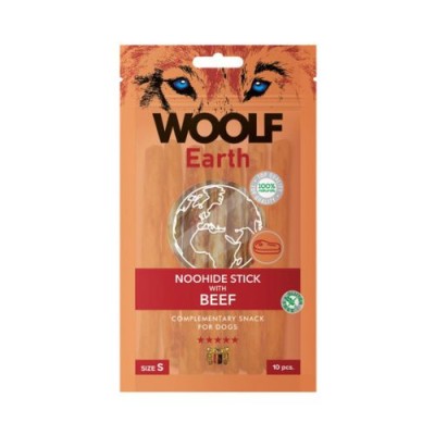 Woolf Snack Earth Noohide Stick S con Manzo 90 gr