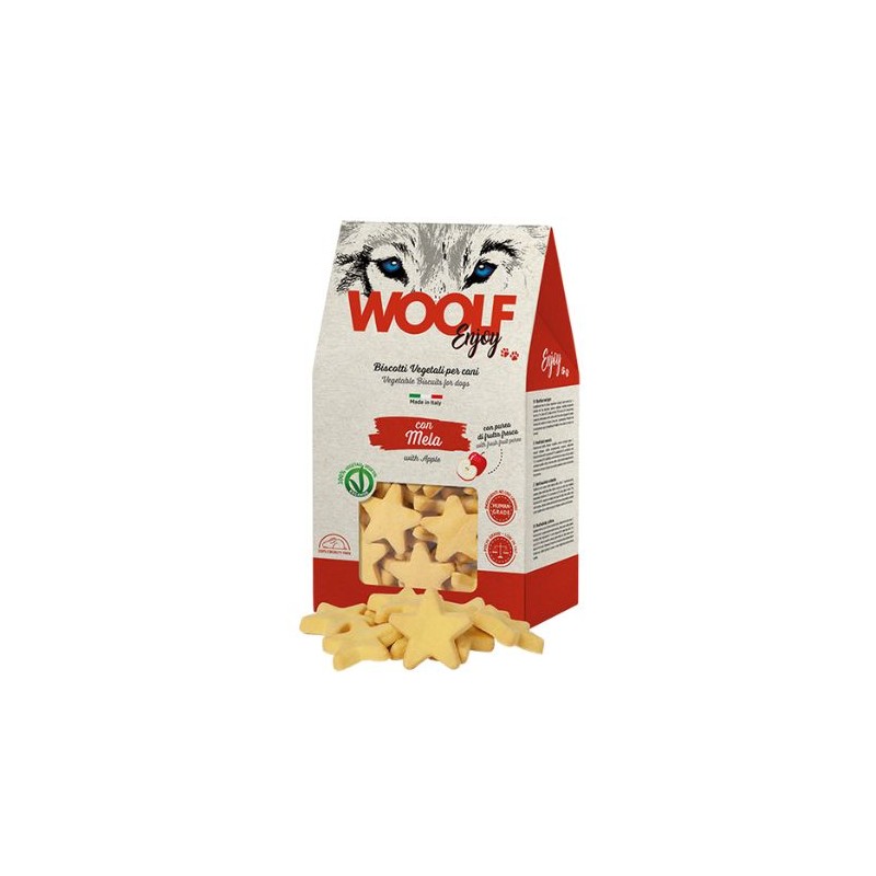 Woolf Enjoy Biscotti per Cani - Mela 400gr