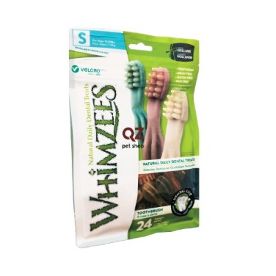 Whimzees Dental Snack Brushzees Spazzolino Small 24 Pz