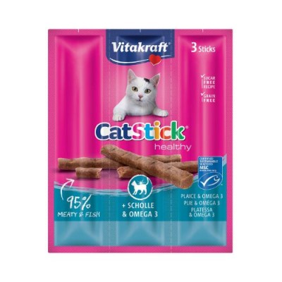 Vitakraft Cat Stick Mini - Sogliola e Omega 3