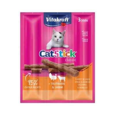 Vitakraft Cat Stick Mini - Tacchino e Agnello