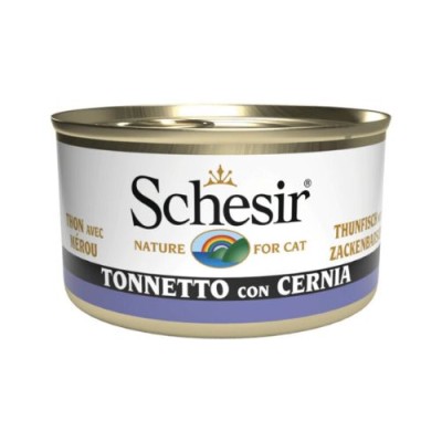 Schesir Cat Tonnetto con Cernia in Gelatina Lattina 70 gr
