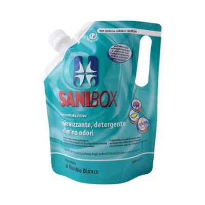 Sanibox Detergente Muschio Bianco