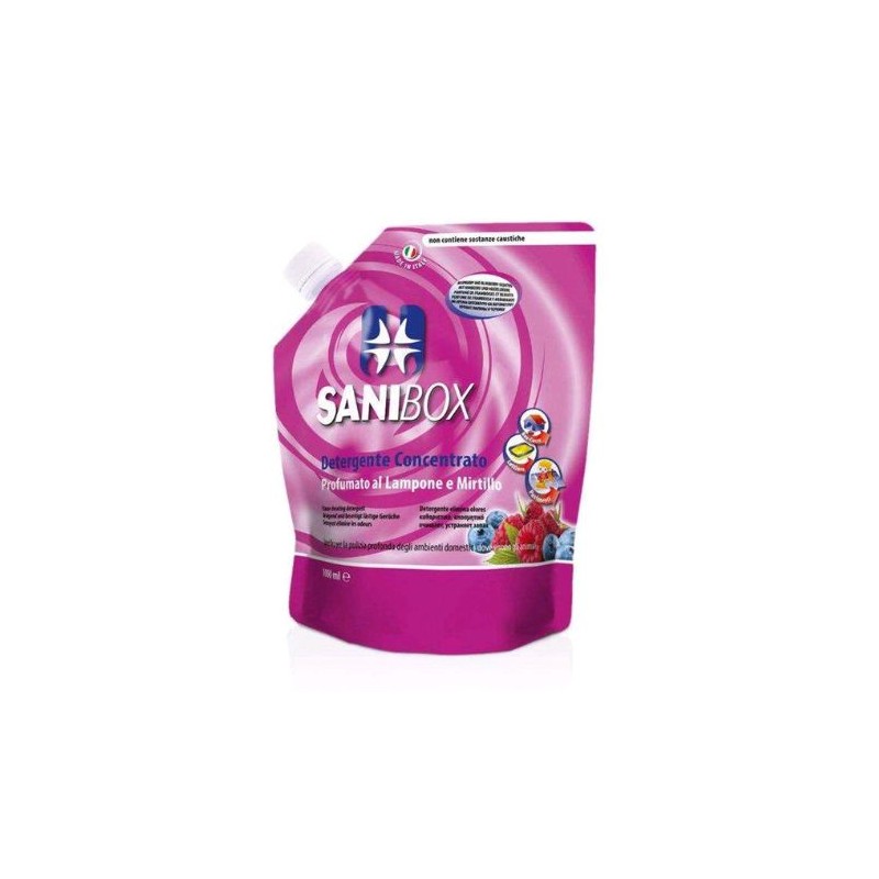 Sanibox Detergente Lampone E Mirtillo