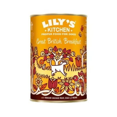Lily's Kitchen Dog Umido Great British Breakfast Lattina 400gr