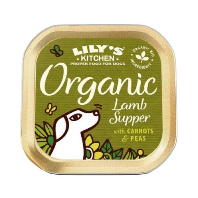 Lily's Kitchen Dog Umido Organic Lamb Supper Vaschetta 150gr