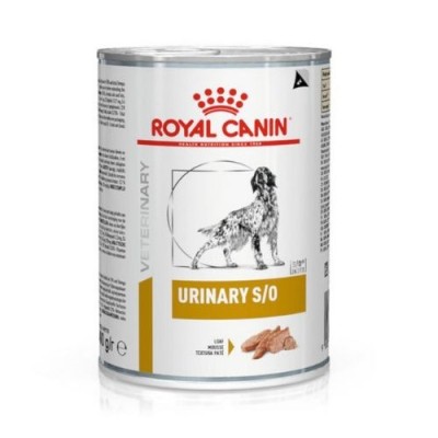 Royal Canin Dog Veterinary Diet Urinary S/O Umido Lattina in Pat&egrave; 410gr