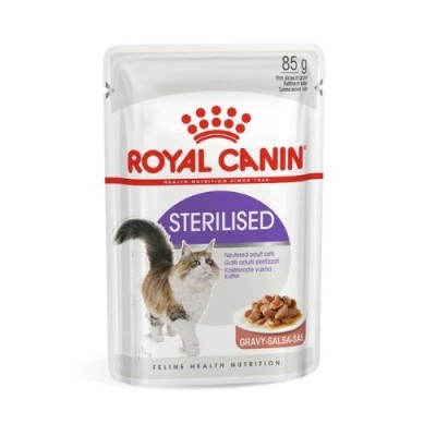 Royal Canin Feline Health Nutrition Sterilised Bocconcini in Salsa 85 g