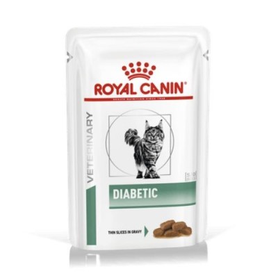 Royal Canin Feline Veterinary Diet Diabetic Bocconcini in Salsa 100 g