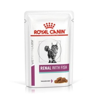 Royal Canin Feline Diet Renal con Pesce Bocconcini in Salsa 85 g