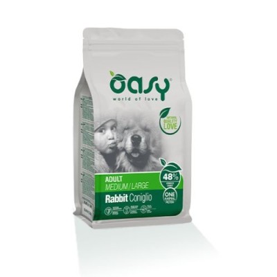 Oasy Dog OAP Adult Medium Large Coniglio 2.5 kg