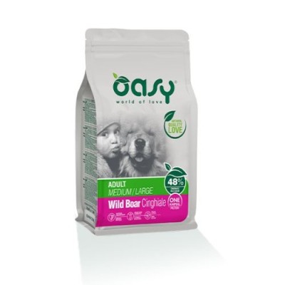 Oasy Dog OAP Adult All Breeds Cinghiale Selvatico 2.5 kg