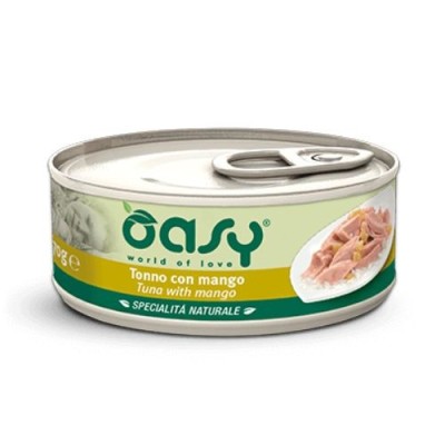 Oasy Cat SpecialitÃ  Naturali Tonno con Mango Lattina 150 g