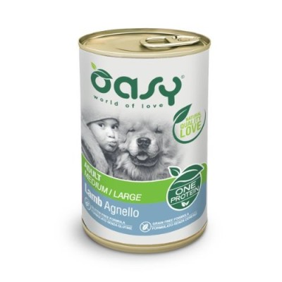 Oasy Dog OAP Adult Agnello Lattina 400 g
