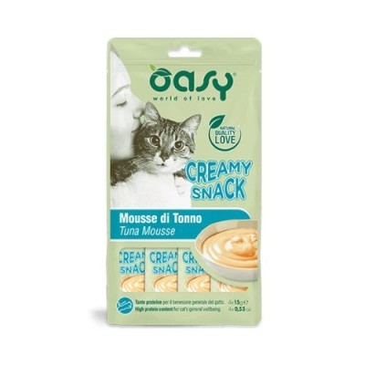 Oasy Cat Creamy Snack Tonno x4