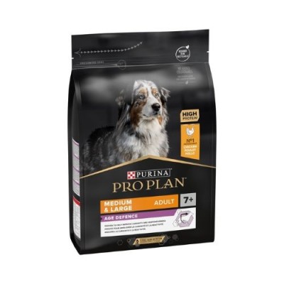 Pro Plan Dog Mature & Senior Medium OPTIAge con Pollo 3 kg