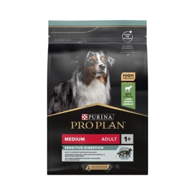 Pro Plan Dog Adult Medium OPTIDigest Con Agnello e Riso 14kg