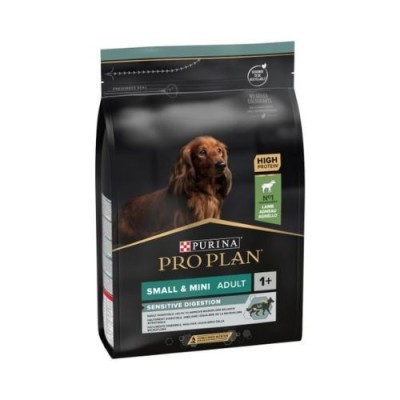 Pro Plan Dog Adult Small & Mini OPTIDigest agnello 3 kg