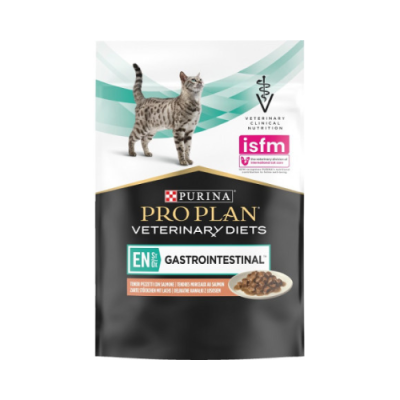 Pro Plan Veterinary Diet Cat EN Gastrointestinal Bustine in Salsa con Pollo 85 g