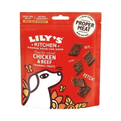 Lily's Kitchen Dog Snack Training Treats Pollo e Manzo 70gr