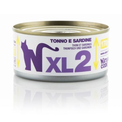 Natural Code Cat XL 02 Tonno e Sardine 170g
