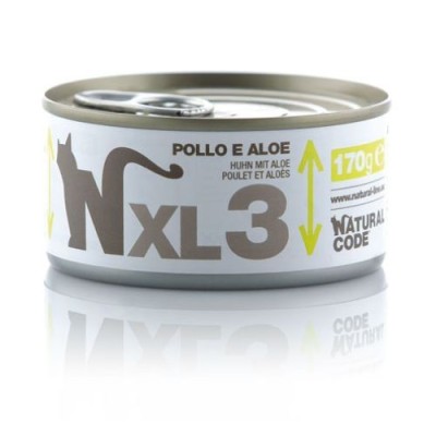 Natural Code Cat XL 03 Pollo e Aloe 170g