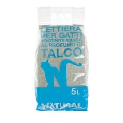 Natural Code Lettiera 100% Bentonite Naturale - Talco 5kg