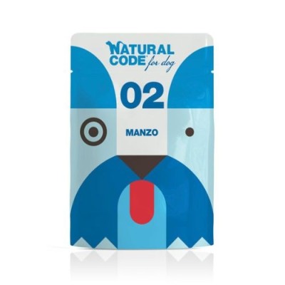 Natural Code Dog P02 Adult Manzo Soft Jelly Bustina 100 g