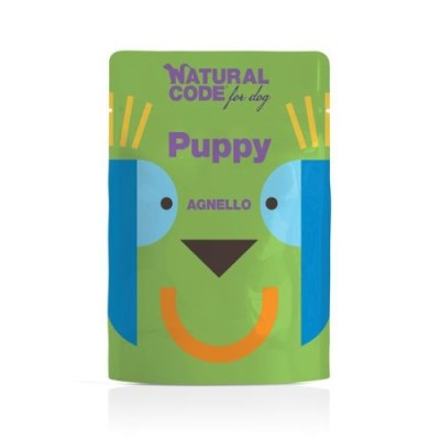 Natural Code Dog Puppy Agnello Soft Jelly Bustina 300 g