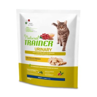 Natural Trainer Cat Urinary Adult con Pollo 300 g
