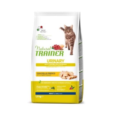 Natural Trainer Cat Urinary Adult con Pollo 1.5 kg