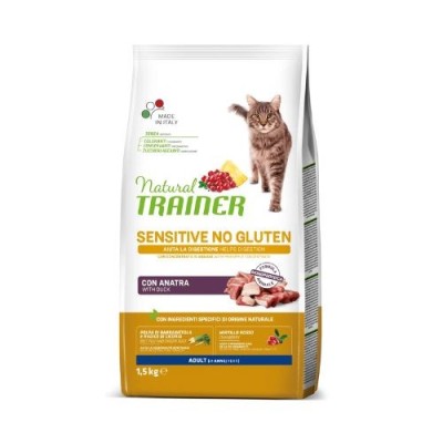 Trainer Cat Solution Sensitive Monoproteico Con Anatra 1.5 kg