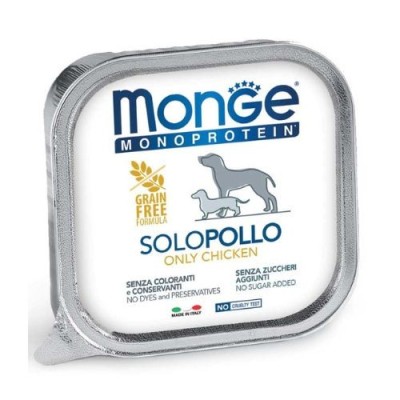 Monge Dog PatÃ¨ Monoproteico SOLO Pollo 150 g