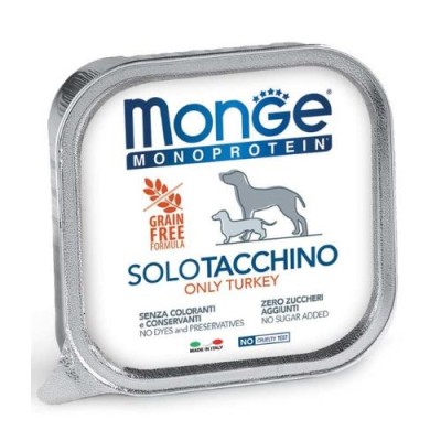Monge Dog PatÃ¨ Monoproteico SOLO Tacchino 150 g