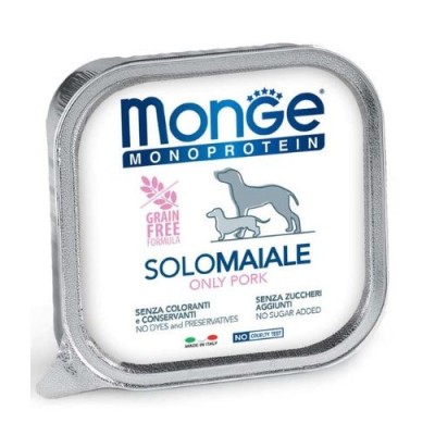 Monge Dog Patè Monoproteico SOLO Maiale 150 g