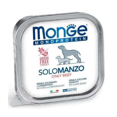 Monge Dog Patè Monoproteico SOLO Manzo 150 g