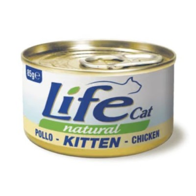 Life Cat Natural Kitten Pollo 85 gr