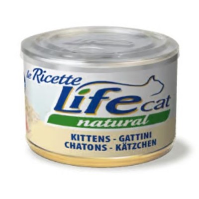 Life Cat le Ricette Kitten con Pollo e Uova 150 g