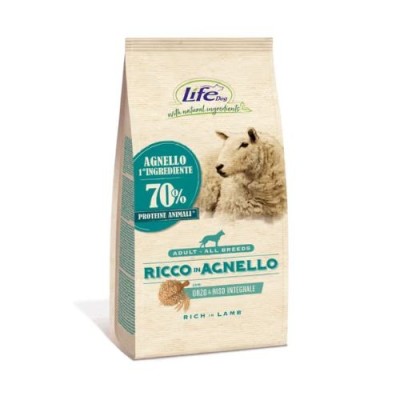 Life Dog Secco Adult All Breed con Agnello 2kg