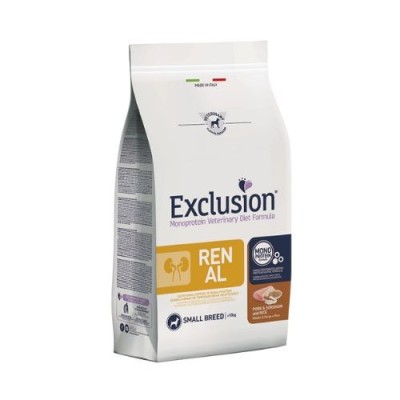 Exclusion Dog Diet Renal Adult Small Maiale 2kg