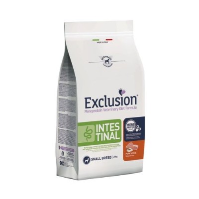 Exclusion Diet Intestinal Small Breed Maiale e Riso 800 gr