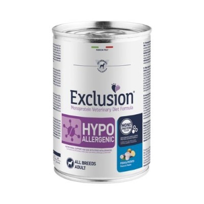 Exclusion Diet Hypoallergenic Pesce e Patate Umido 400g