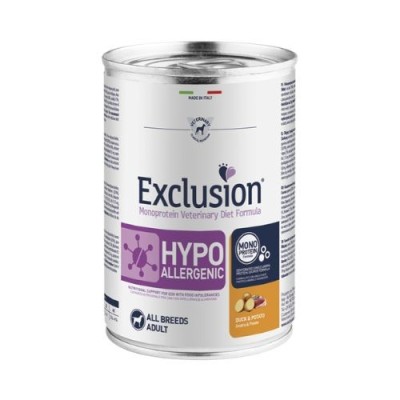 Exclusion Diet Hypoallergenic Anatra e Patate Umido 400g