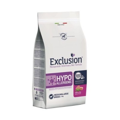 Exclusion Diet Hypoallergenic Maiale e Piselli 3kg
