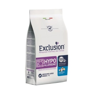 Exclusion Diet Hypoallergenic Pesce e Patate 12,5 kg