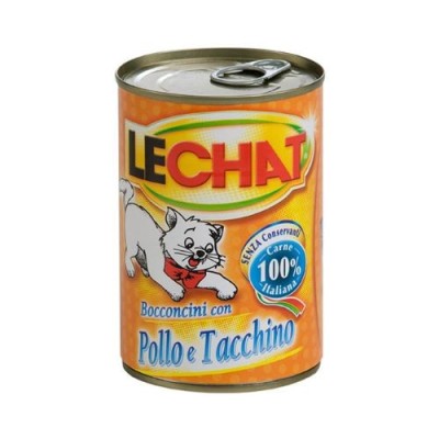 LeChat Bocconcini con Pollo e Tacchino 720 g